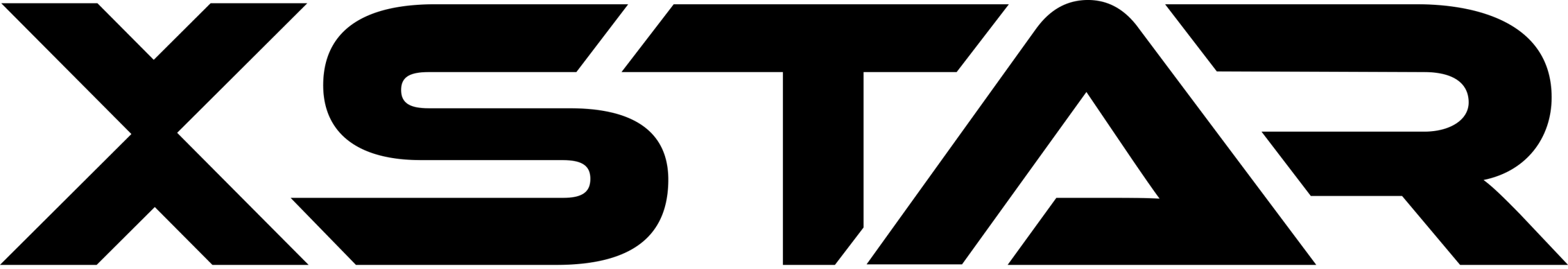 X Star Black Logo - Hi Res
